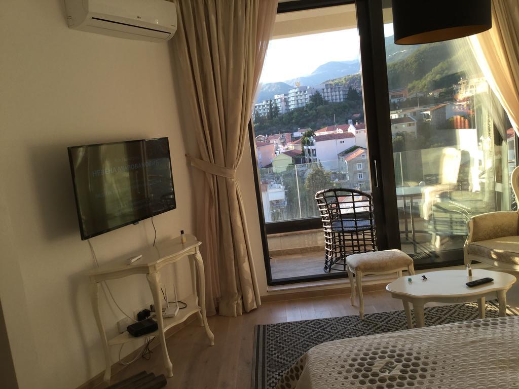 Apartment Sunset Rafailovici Bagian luar foto